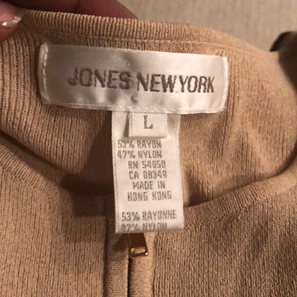 JONES NEW YORK zip front cardigan sweater - Picture 12 of 12